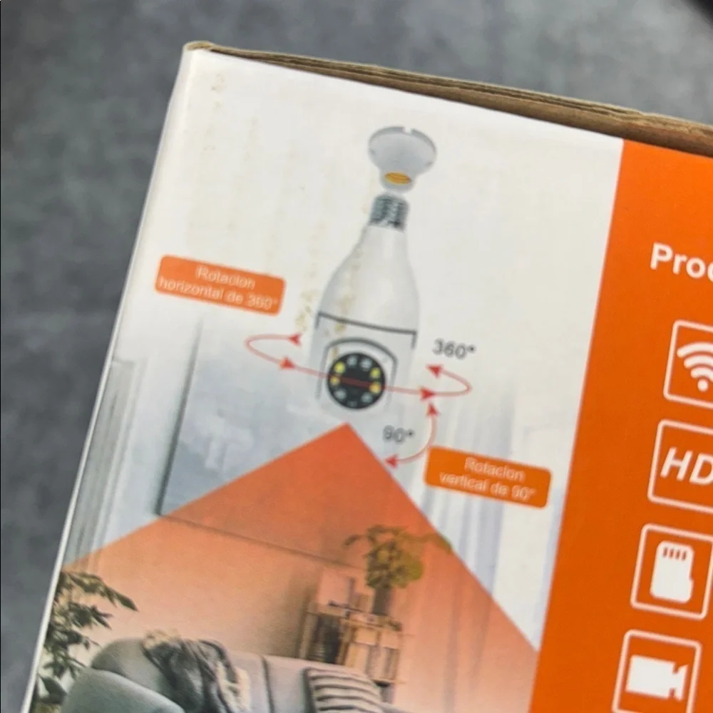 Smart Camera wifi HD 360rotation horizontal 90 degree rotate vertical camera